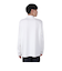 シルバースコット845（SILVERSCOTT845）ゴルフウェア 吸湿発熱 長袖 モックネック シャツ SS24FWT011 WHT