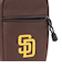 エムエルビー（MLB）ゴルフ MLBミニショルダーバッグ サンディエゴ・パドレス SD-SD120/BROWN