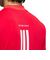 アディダス（adidas）ゴルフウェア スリーストライプス 半袖 モックネックシャツ KVH10-JF6270RED