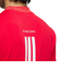 アディダス（adidas）ゴルフウェア スリーストライプス 半袖 モックネックシャツ KVH10-JF6270RED