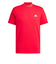 アディダス（adidas）ゴルフウェア スリーストライプス 半袖 モックネックシャツ KVH10-JF6270RED