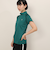 トミーアーマー（Tommy Armour）ゴルフウェア 吸汗速乾 ゴルフ 半袖 ジャガードモックネックシャツ TANB25S070022 GRN