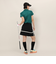 トミーアーマー（Tommy Armour）ゴルフウェア 吸汗速乾 ゴルフ 半袖 ジャガードモックネックシャツ TANB25S070022 GRN