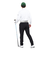 ルコックスポルティフ（lecoqsportif）ゴルフウェア ストレッチフォーサー 裏起毛ツイルパンツ LG4FLP03M BK00