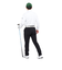 ルコックスポルティフ（lecoqsportif）ゴルフウェア ストレッチフォーサー 裏起毛ツイルパンツ LG4FLP03M BK00