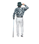 ルコックスポルティフ（lecoqsportif）ゴルフウェア ストレッチフォーサー 裏起毛 中綿ハイブリットパンツ LG4FLP04M GY00