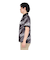 ニューエラ（NEW ERA）ゴルフウェア 吸汗速乾 半袖 鹿の子 ポロシャツ Palm Leaf Camo ブラック 14391488