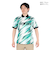 ニューエラ（NEW ERA）ゴルフウェア 吸汗速乾 抗菌 半袖 鹿の子ポロシャツ Palm Leaf Camo エメラルドグリーン 14391487