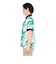 ニューエラ（NEW ERA）ゴルフウェア 吸汗速乾 抗菌 半袖 鹿の子ポロシャツ Palm Leaf Camo エメラルドグリーン 14391487