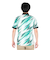 ニューエラ（NEW ERA）ゴルフウェア 吸汗速乾 抗菌 半袖 鹿の子ポロシャツ Palm Leaf Camo エメラルドグリーン 14391487