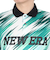 ニューエラ（NEW ERA）ゴルフウェア 吸汗速乾 抗菌 半袖 鹿の子ポロシャツ Palm Leaf Camo エメラルドグリーン 14391487