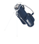キャロウェイ（CALLAWAY）ゴルフ スタンド式 キャディバッグ Attractive Stand 25 JM 7.5型 4分割 5125037 NVY