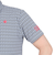 ルコックスポルティフ（lecoqsportif）ゴルフウェア ストレッチ トライアングル 小柄半袖シャツ LG5SHS06M NV00