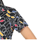 ルコックスポルティフ（lecoqsportif）ゴルフウェア 吸汗速乾 カラーブロック 総柄半袖シャツ LG5SHS07L BK00