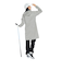 ルコックスポルティフ（lecoqsportif）ゴルフウェア ワンピース型レインウェア QGWXJF00W BG00