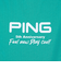ピン（PING）ゴルフウェア モックネック 半袖 メンズ プレーティング天竺 半袖ハイネックシャツ 621-5167307-111