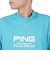 ピン（PING）ゴルフウェア モックネック 半袖 メンズ プレーティング天竺 半袖ハイネックシャツ 621-5167307-110
