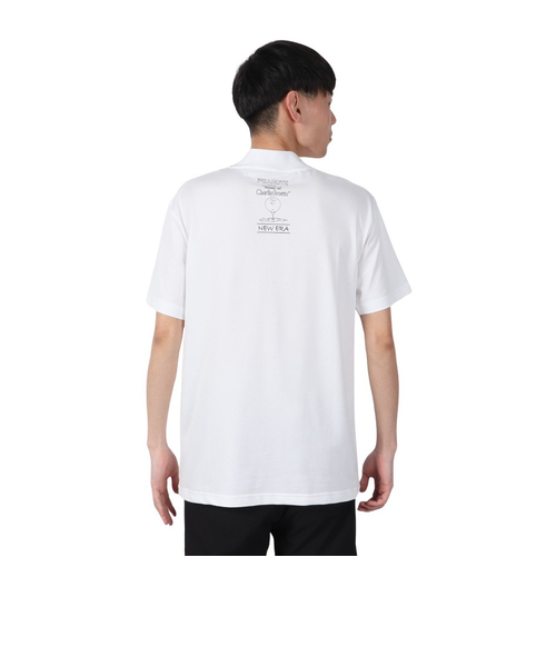 ニューエラゴルフ　モックネックシャツ　ドライPEANUTS スヌーピー NEW ERA ニューエラ ×PEANUTS モックネック 半袖Tシャツ