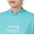 ピン（PING）ゴルフウェア 吸水速乾 遮熱 プレーティング天竺 半袖 ハイネックシャツ 622-5167306-110