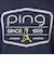ピン（PING）ゴルフウェア 吸水速乾 遮熱 プレーティング天竺 半袖 ハイネックシャツ 622-5167306-120