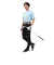 ROSASEN（ROSASEN）ゴルフウェア 吸水速乾 接触冷感 半袖 モックネック Tシャツ 044-23544-25SS-091
