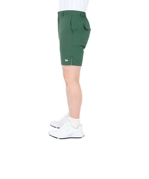 【新品】 オフグリーン OFF-GREEN ゴルフショートパンツ 日本正規品XL 新品】カーゴパンツ ショートパンツ XL＜グリーン＞ポリエステル