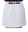 ゴルフウェア ドット&フラワー プリントスカート THLA507-WHT