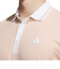 アディダス（adidas）ゴルフウェア バックグラフィック ビッグロゴ 半袖 ポロシャツ KVH32-JF6285PNK