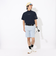 ハーレー（HURLEY）ゴルフウェア 吸汗速乾 シアサッカー ハーフパンツ レギュラー丈 MGWS251120-BLU