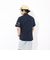 ハーレー（HURLEY）ゴルフウェア 吸汗速乾 ファントム アイコン ブロックパーティー 半袖 モックネック MGPS251108-OBS