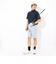 ハーレー（HURLEY）ゴルフウェア 吸汗速乾 ファントム アイコン ブロックパーティー 半袖 モックネック MGPS251108-OBS