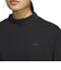 アディダス（adidas）ゴルフウェア 吸湿 スリーストライプス ボックスシルエット 半袖 モックネックシャツ KTI91-JF4607BLK