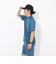 ハーレー（HURLEY）ゴルフウェア 軽量 通気性 ファントム メッシュ アイコン 半袖 モックネックシャツ MGPS251111-BLU