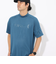 ハーレー（HURLEY）ゴルフウェア 軽量 通気性 ファントム メッシュ アイコン 半袖 モックネックシャツ MGPS251111-BLU
