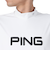 ピン（PING）ゴルフウェア 速乾 消臭 半袖 ハイネックシャツ 621-4267701-030