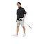 ハーレー（HURLEY）ゴルフウェア アウター 撥水 防風 ファントム レイン 半袖 プルオーバー MGRN251099-BLK