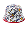 ルコックスポルティフ（lecoqsportif）ゴルフ モンドリアン柄 リバーシブルハット LG5SCP72L WH00