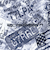 ROSASEN（ROSASEN）ゴルフウェア 吸水速乾 ハイケージカノコプレートプリント 半袖ポロシャツ 044-22743-099-24AW