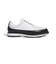 アディダス（adidas）ゴルフシューズ モダン クラシック 80 スパイクレス MC80-ID4750WHT/BLK/RED
