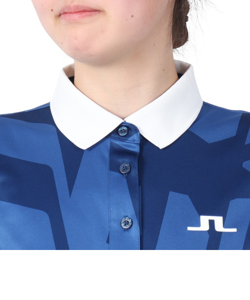 J.LINDEBERG（J.LINDEBERG）ゴルフウェア Felicite Print ポロシャツ