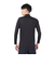 ルコックスポルティフ（lecoqsportif）ストレッチフォーサー ハイネックアンダーシャツ QGMXJM00BK00