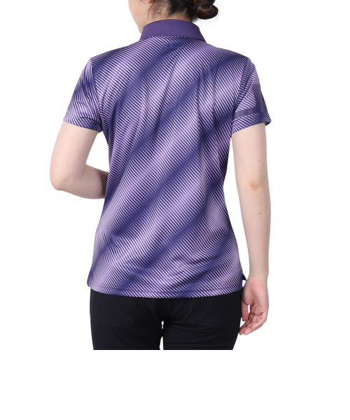 J.LINDEBERG(J.LINDEBERG)ゴルフウェア Heidi プリント ポロシャツ 072-23141-084(L… J.LINDEBERG（J.LINDEBERG）ゴルフウェア Heidi プリント ポロシャツ