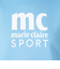 マリ・クレール スポール（marie claire sport）ゴルフ 半袖 モックネック シャツ 713614 -BL