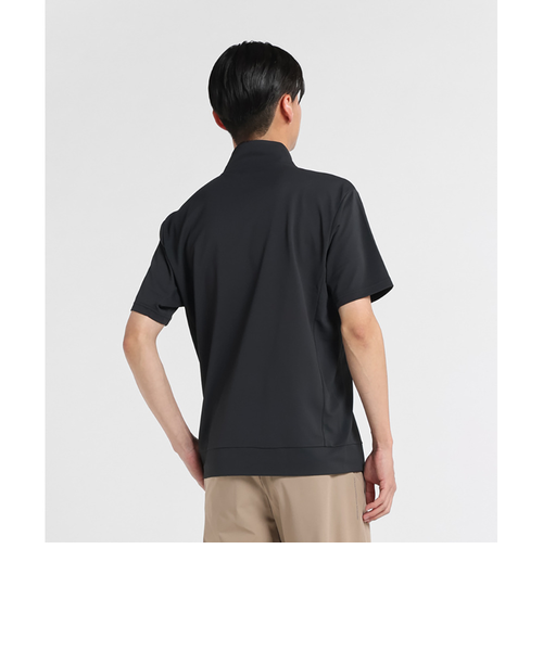 サイズ：M DESCENTE GOLF デサントゴルフ  ボタン付き 半袖Tシャツ  ブラック系 [240101443492] ゴルフウェア メンズ ストスト 楽天市場】【9/30までエントリーでP5倍】DESCENTE GOLF デサント