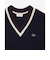 ラコステ（LACOSTE）ゴルフウェア Vネックリブニットセーター AH3133-10-QRN