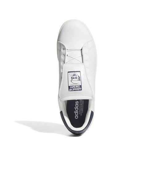 アディダス（adidas）スタンスミス ボア ゴルフ シューズ JP5193 W/NVY