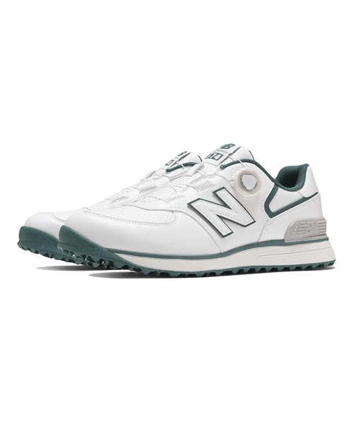 【美品】ニューバランスNEW BALANCE 574 BOA ゴルフシューズ ニューバランス（new balance）（メンズ）574 v4 SL BOA
