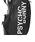 サイコバニー（Psycho Bunny）キャディバッグ カートキャディバッグ MONOTONE EDITION PBMG5FC2-BLK