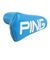ピン（PING）ゴルフ カラーコード パターカバー ブレード HC-U2510 BL 38598 CｺｰﾄﾞPCﾌﾞﾚｰﾄﾞ