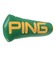 ピン（PING）ゴルフ カラーコード パターカバー ブレード HC-U2510 GN 38598 CｺｰﾄﾞPCﾌﾞﾚｰﾄﾞ